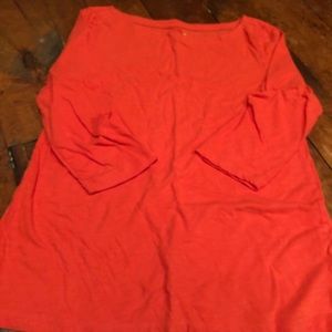 Loft outlet 3/4 length sleeve shirt